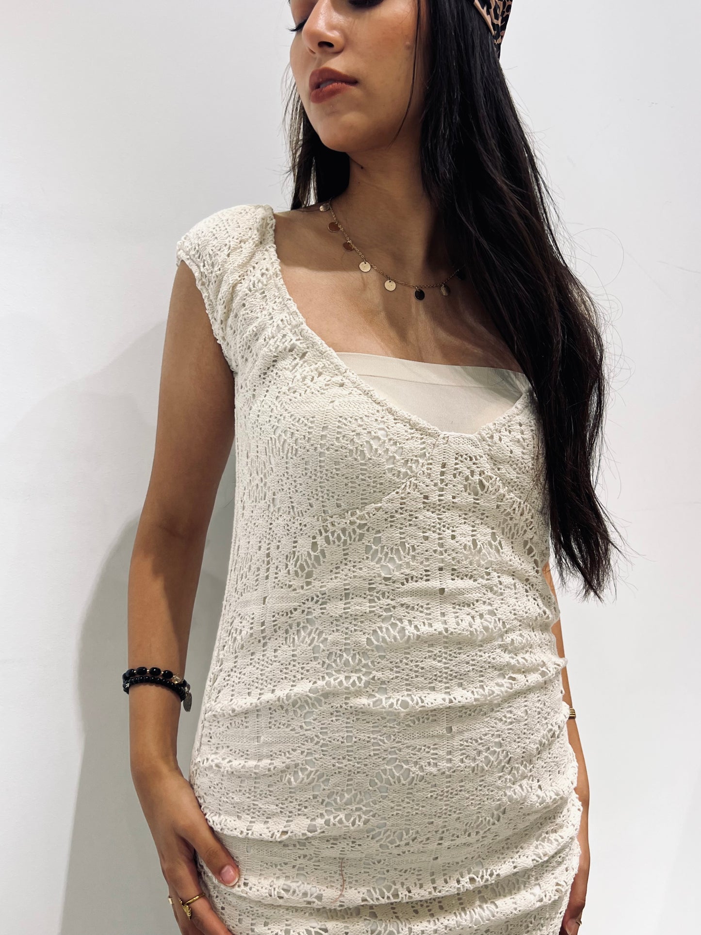 Lace Elegance Midi Dress