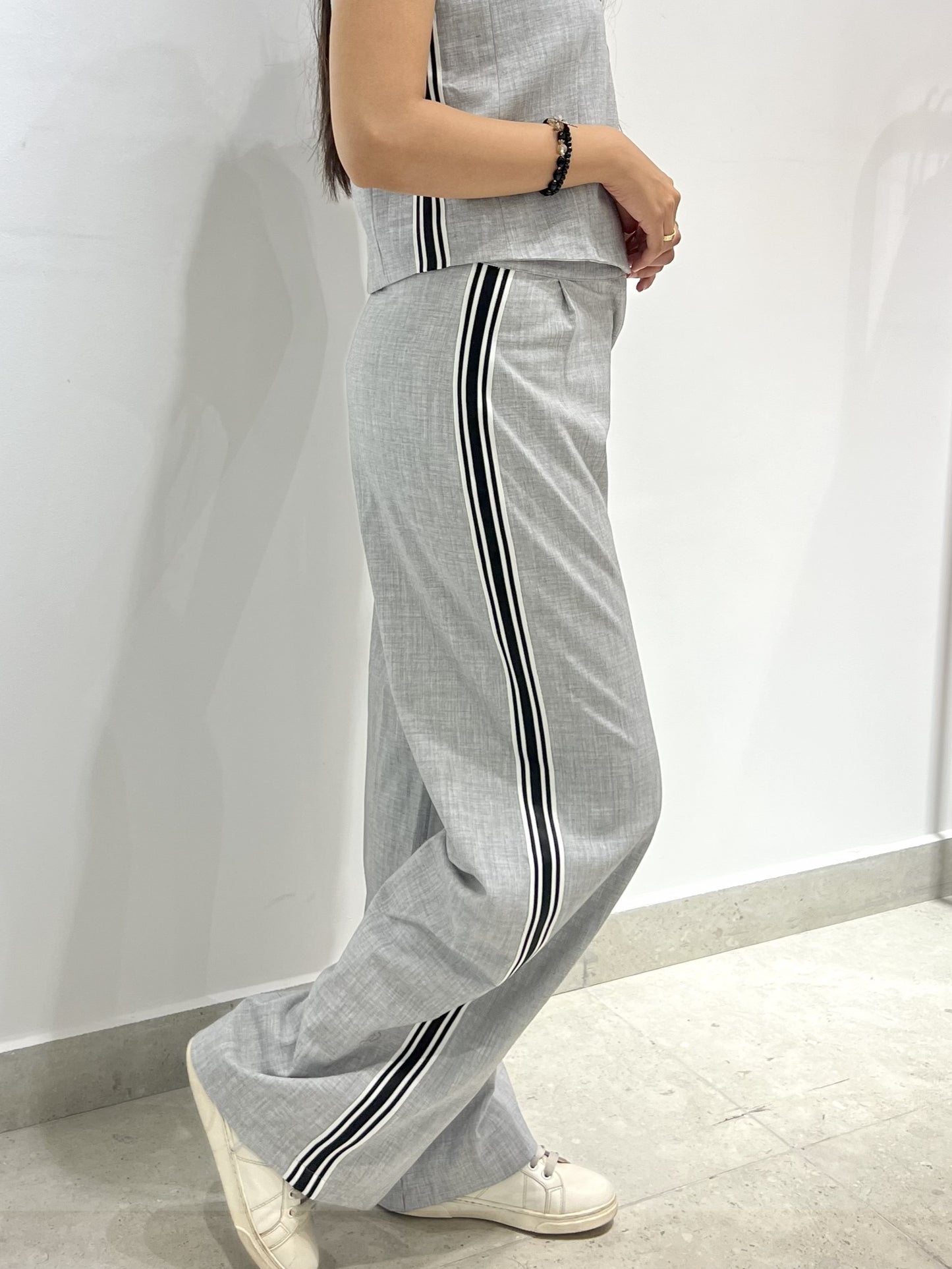Modern Classic Side-Stripe Pants
