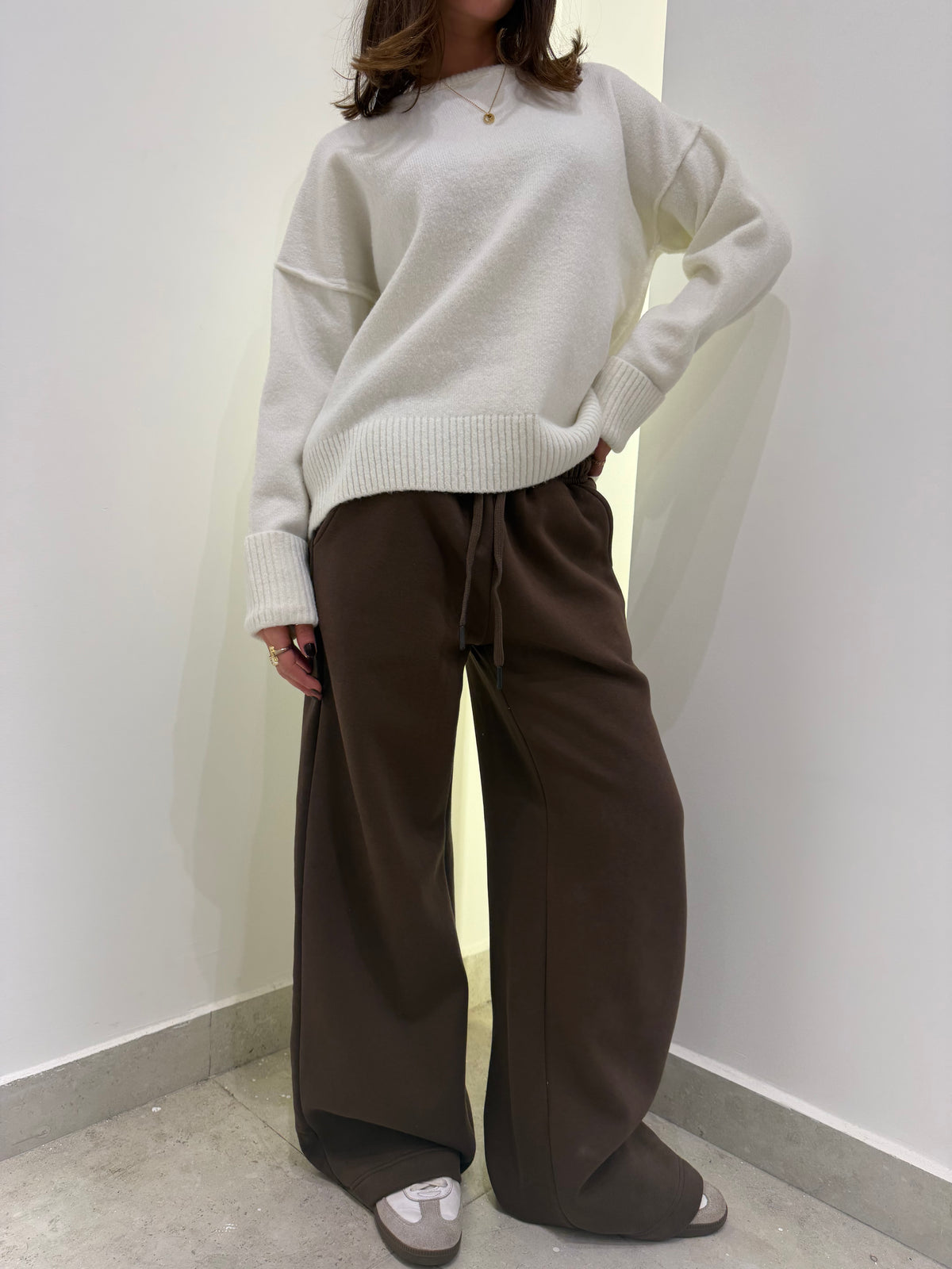 CozyCore Wide-Leg Sweatpants