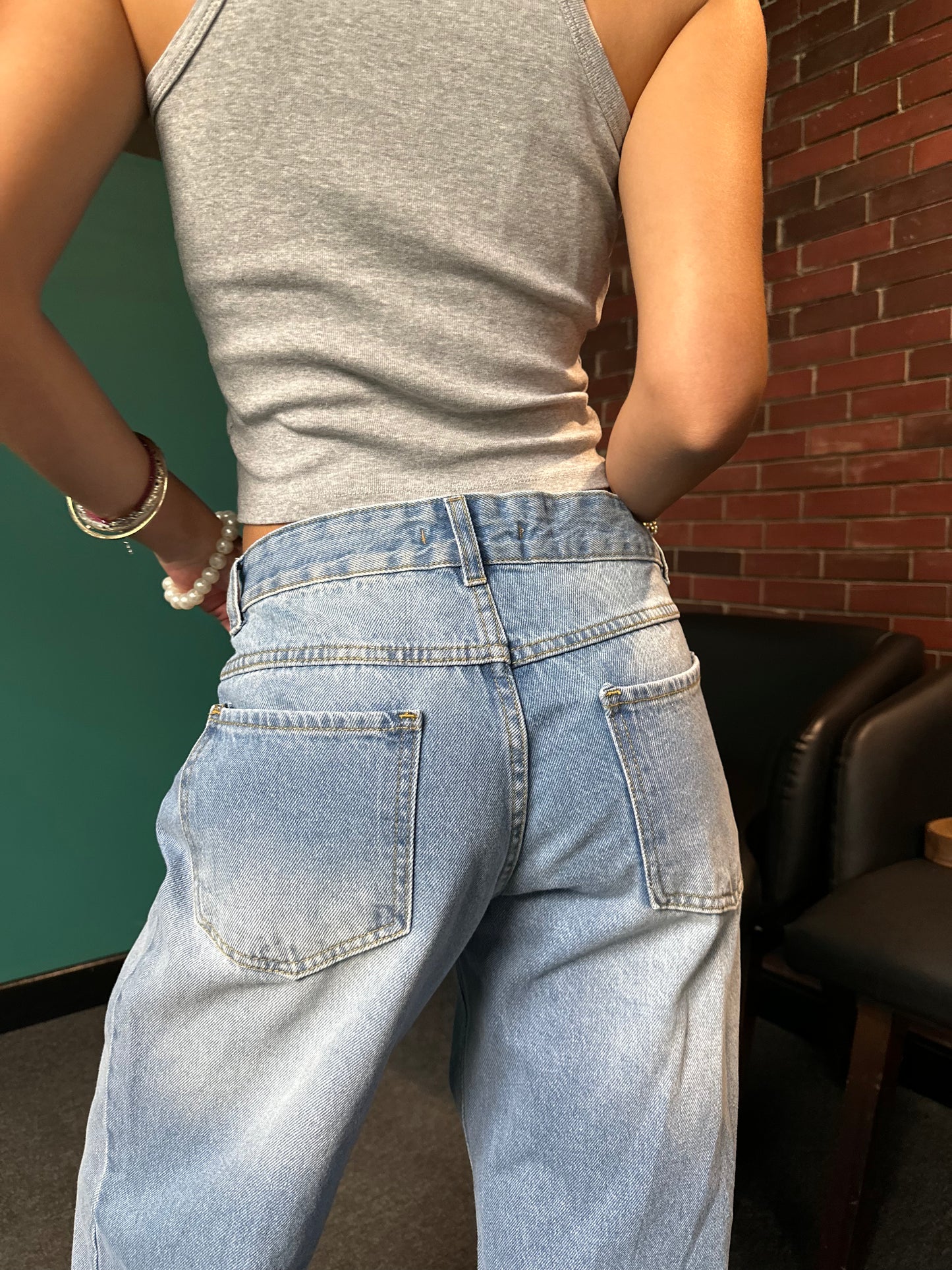 Wide-Leg Denim