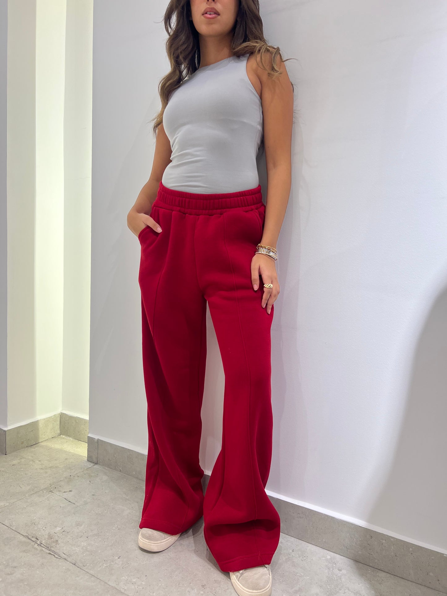 Essential Wide-Leg Lounge Pants
