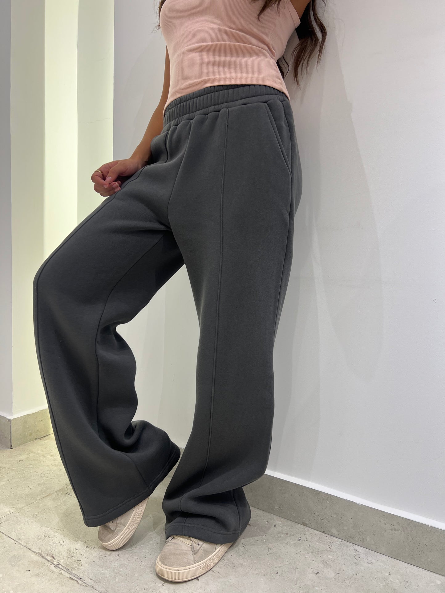 Essential Wide-Leg Lounge Pants