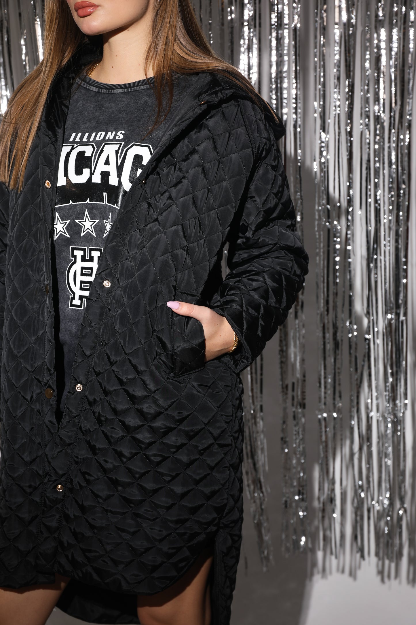 Quilted Raincoat