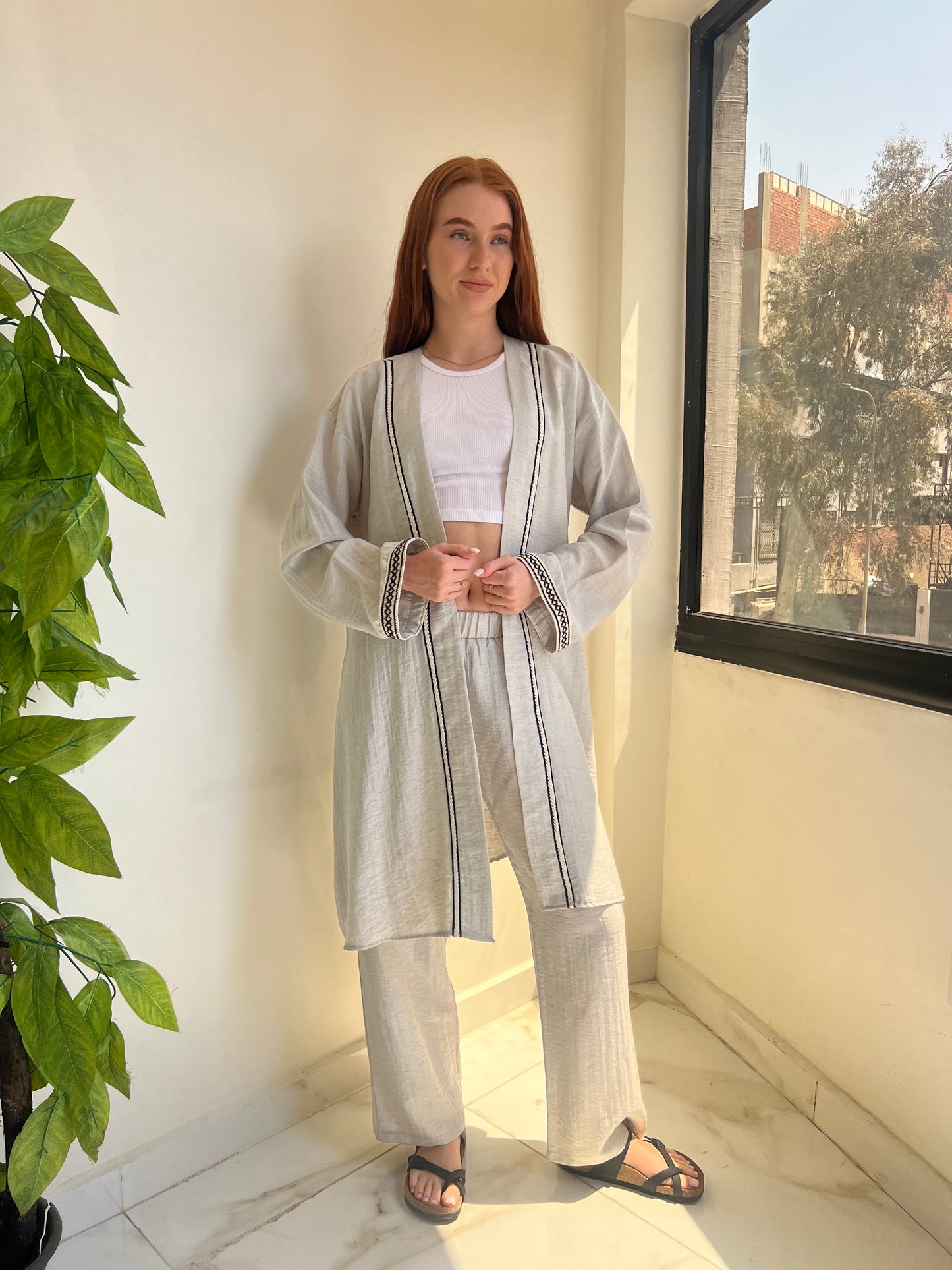 Wanderlight Kimono & Pants Set
