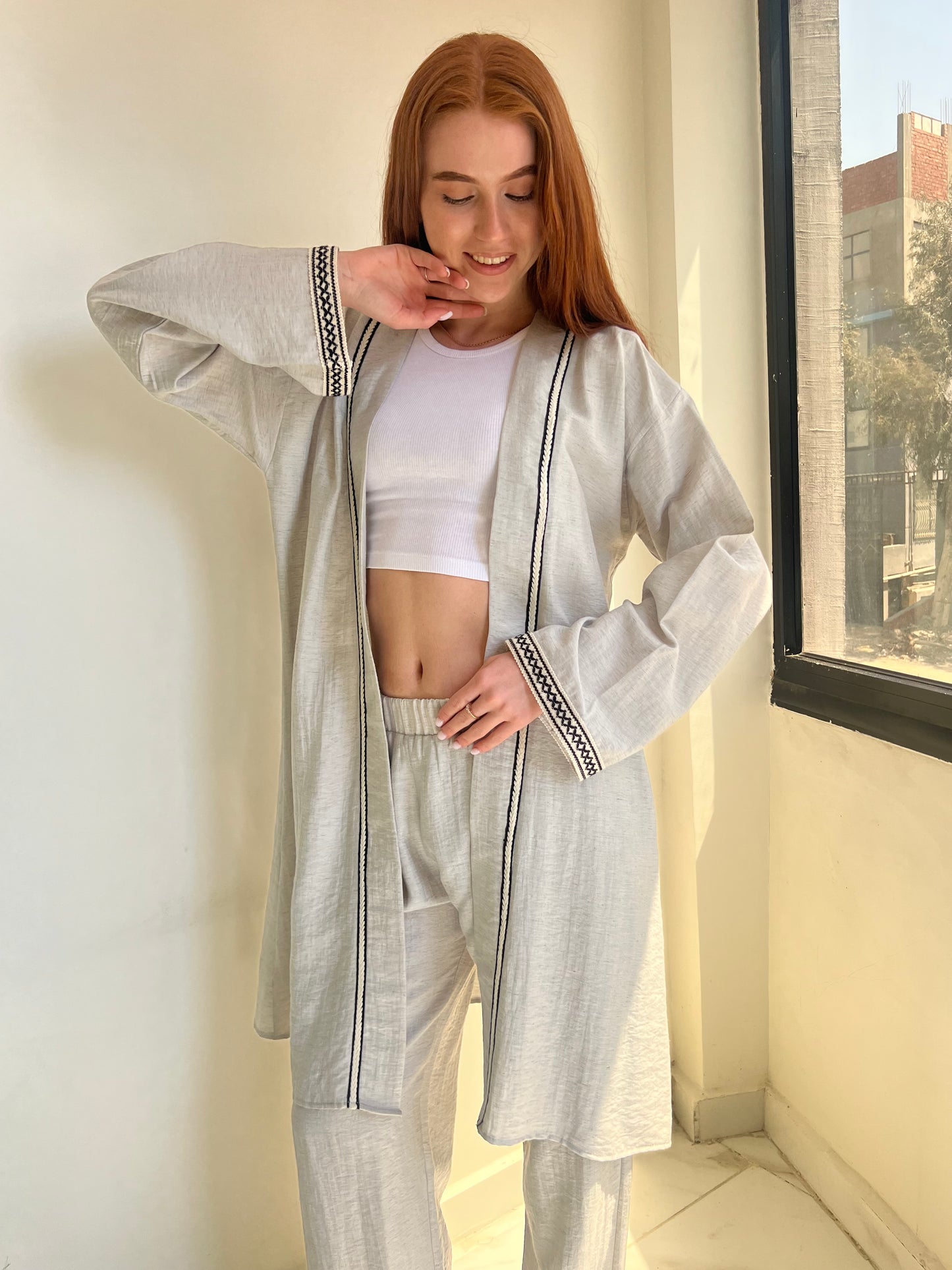 Wanderlight Kimono & Pants Set