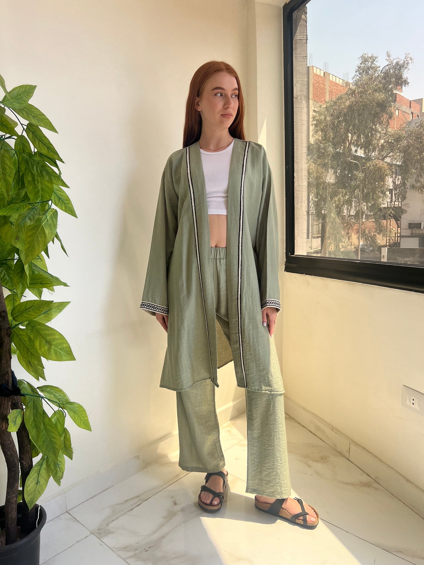 Wanderlight Kimono & Pants Set