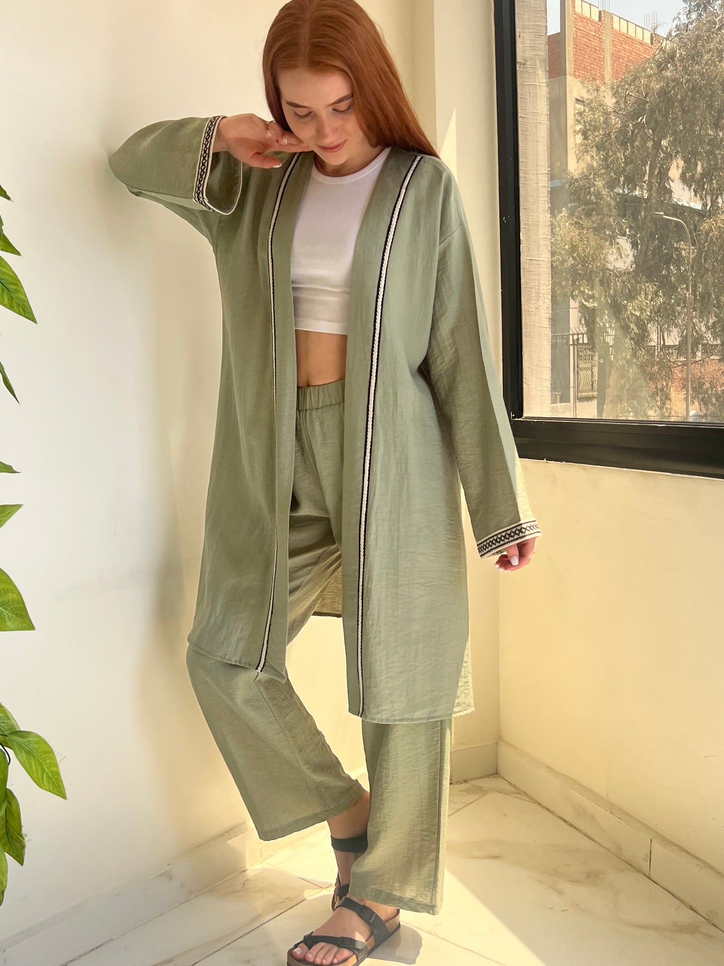 Wanderlight Kimono & Pants Set