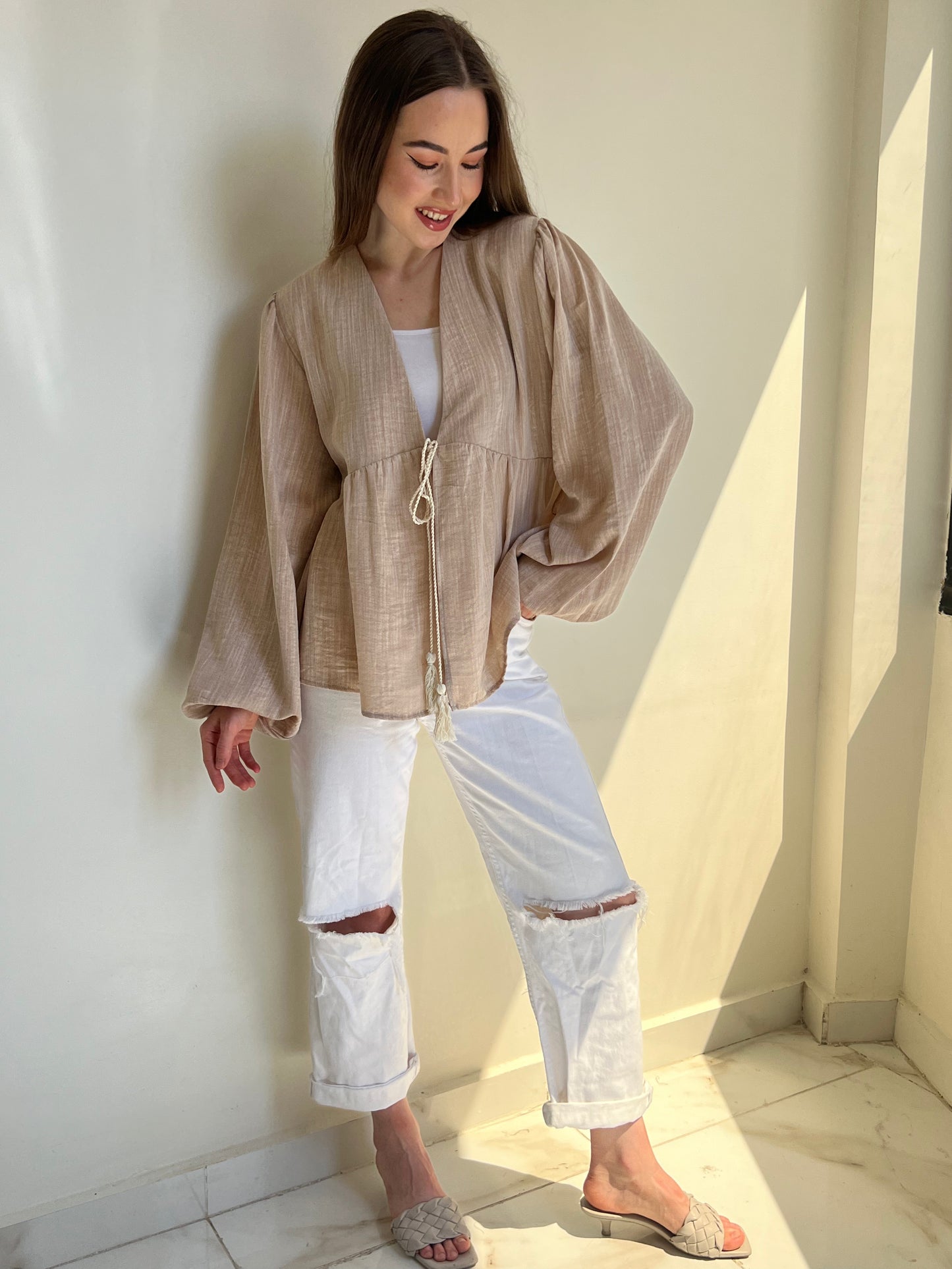 Cloudlight Textured Blouse