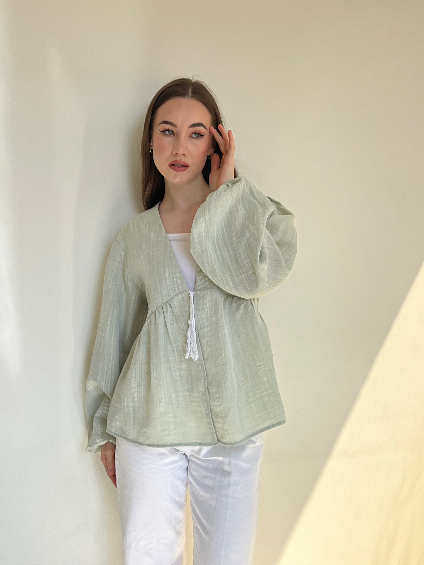 Cloudlight Textured Blouse