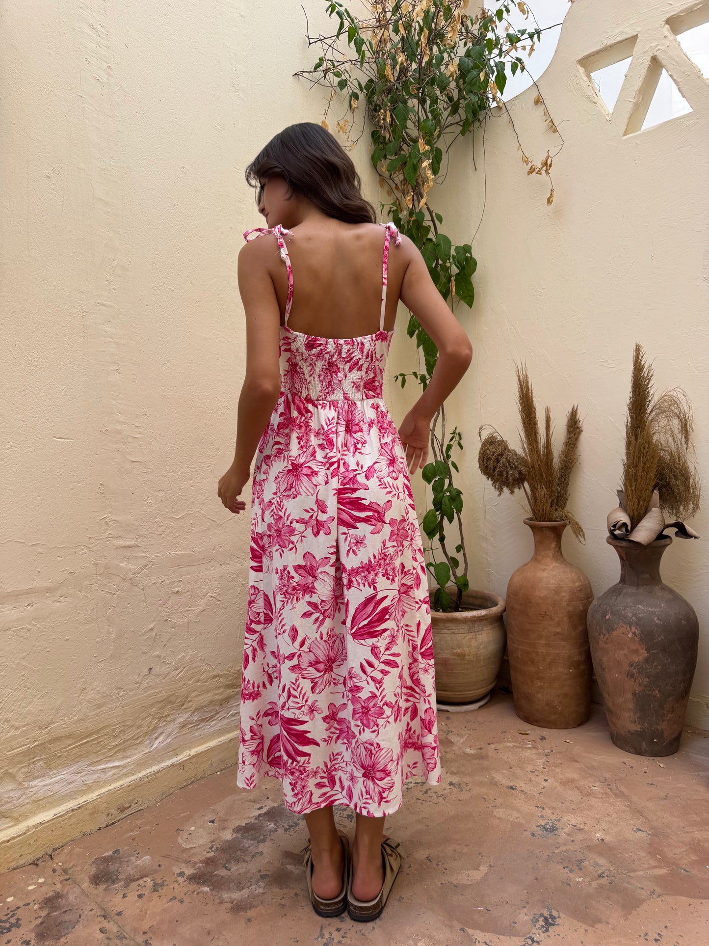 Blooming Grace Midi Dress