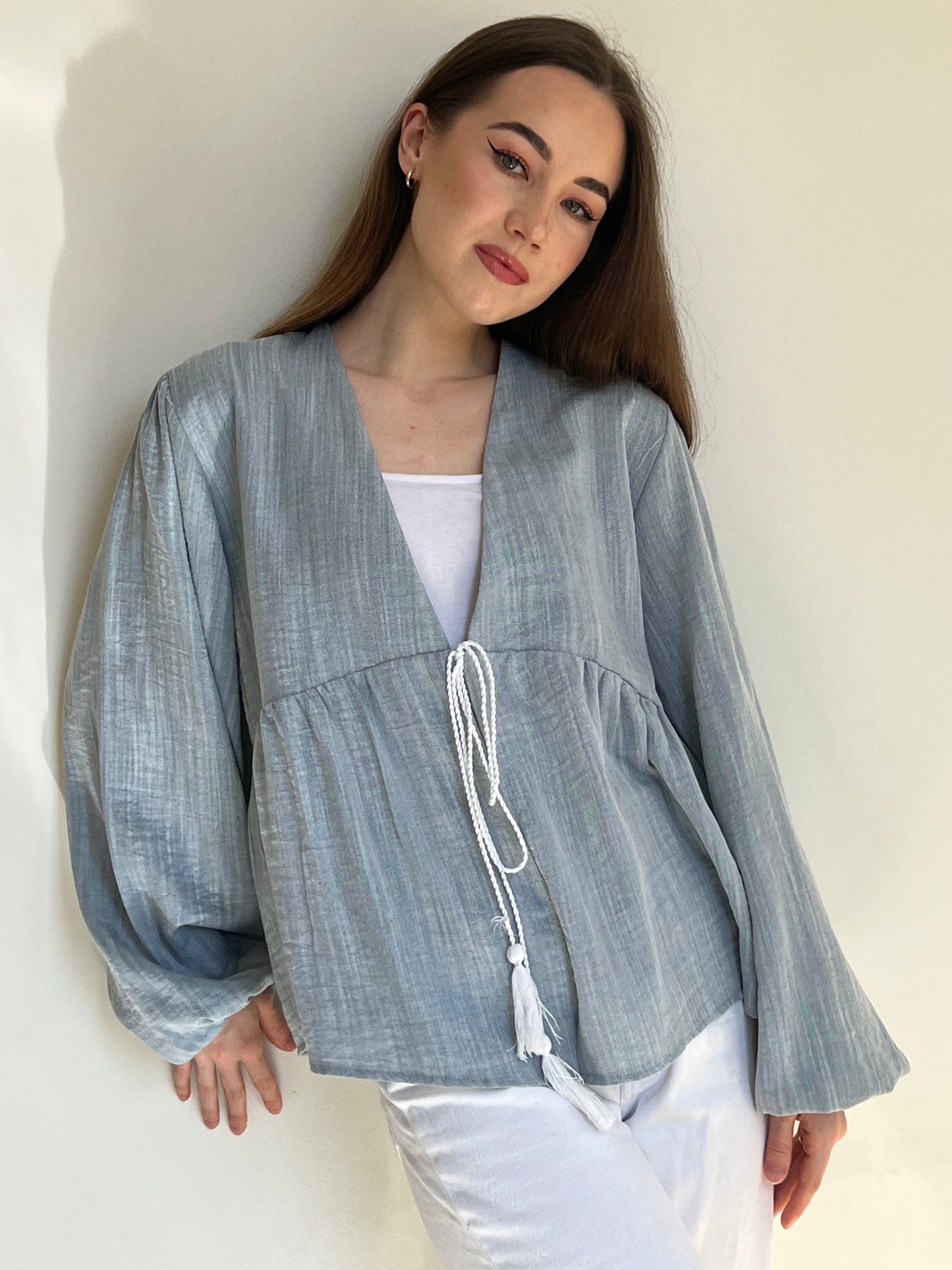 Cloudlight Textured Blouse