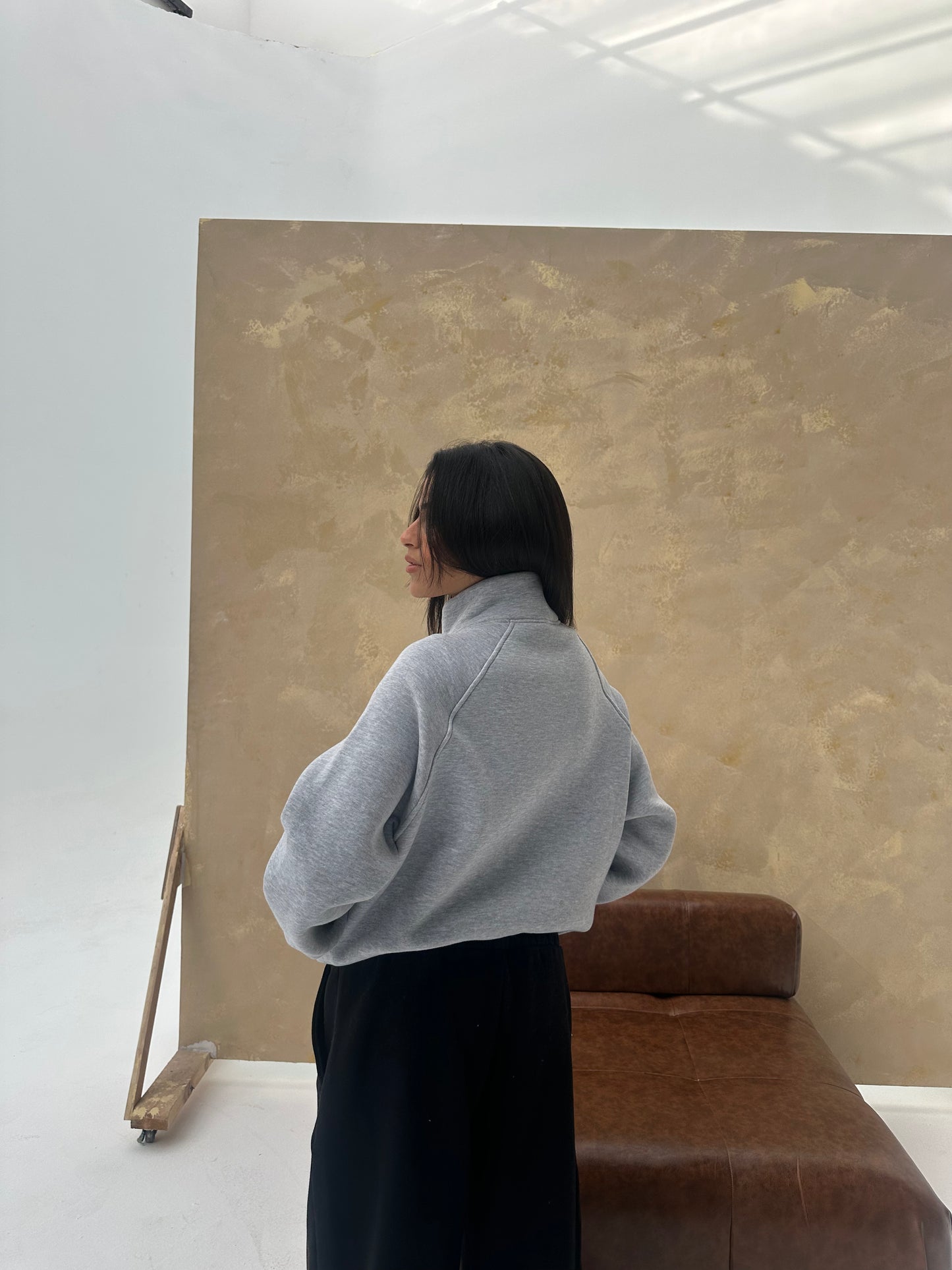 Cozy Zip Sweat Jacket