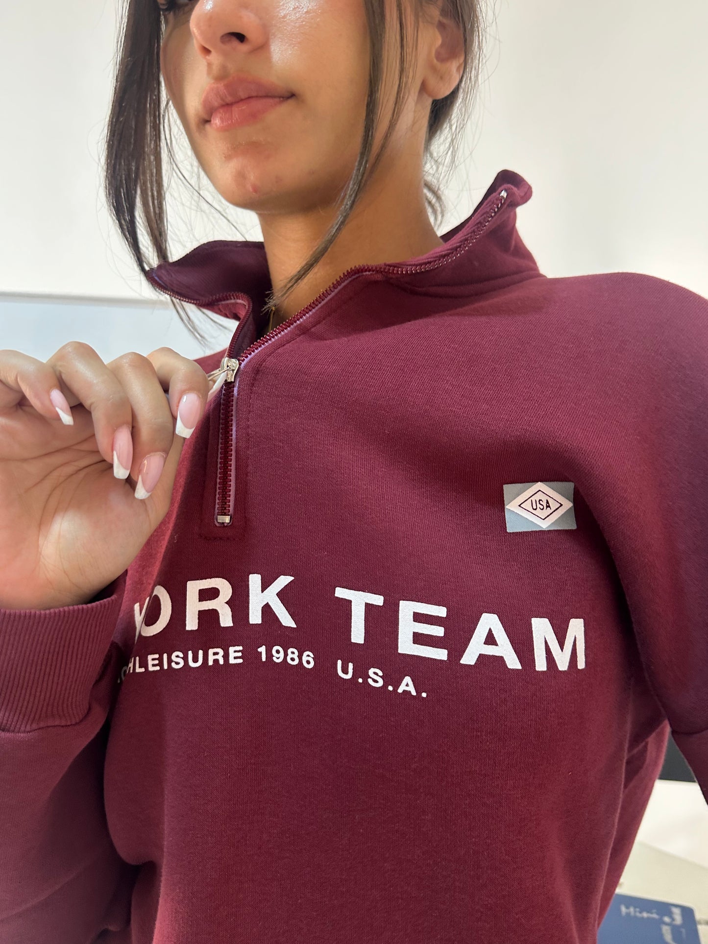 New York Team Quarter-Zip Sweatshirt