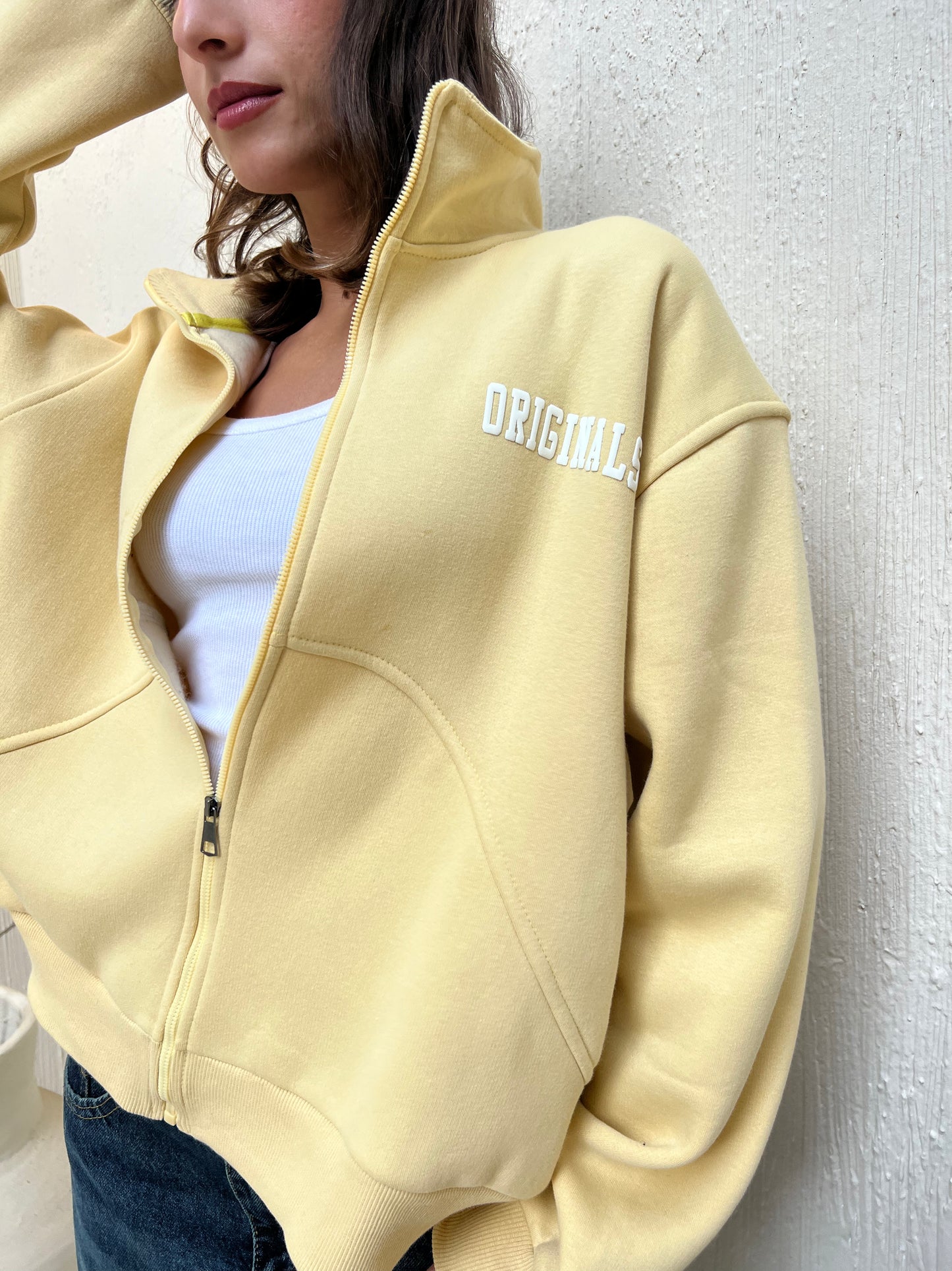 Origin Zip-Up Sweatshirt