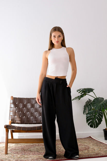 Effortless Elegance Wide-Leg Pants