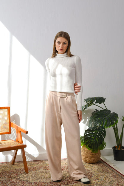 Effortless Elegance Wide-Leg Pants