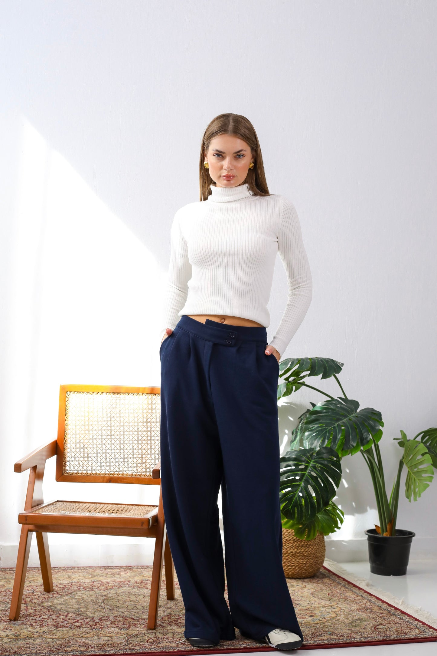 Effortless Elegance Wide-Leg Pants