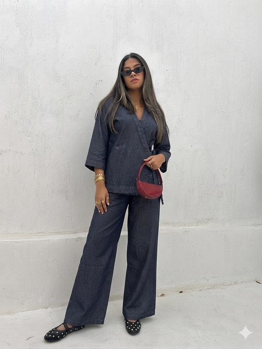 Urban Ease Denim Set