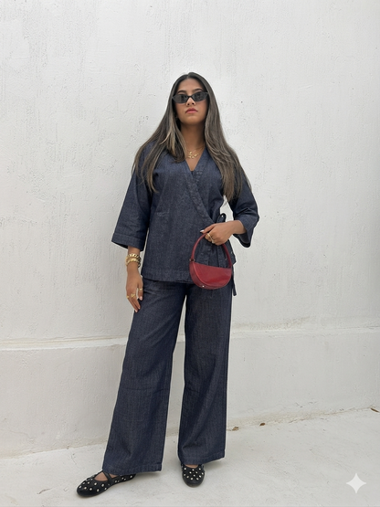 Urban Ease Denim Set