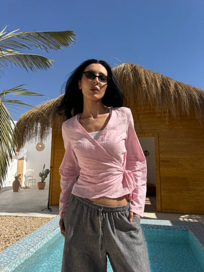 Wrap Blouse