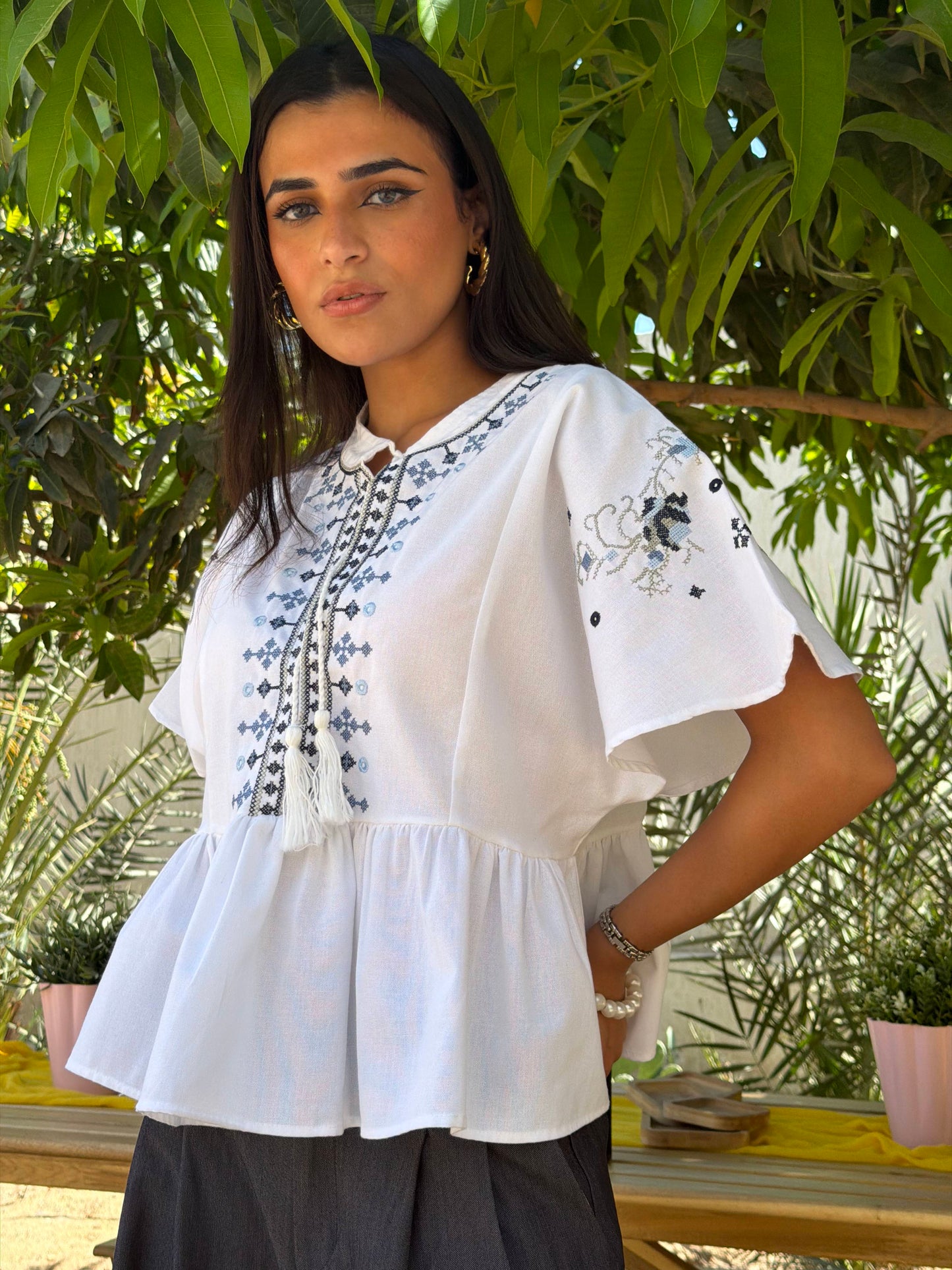 Nomad Embroidered Blouse