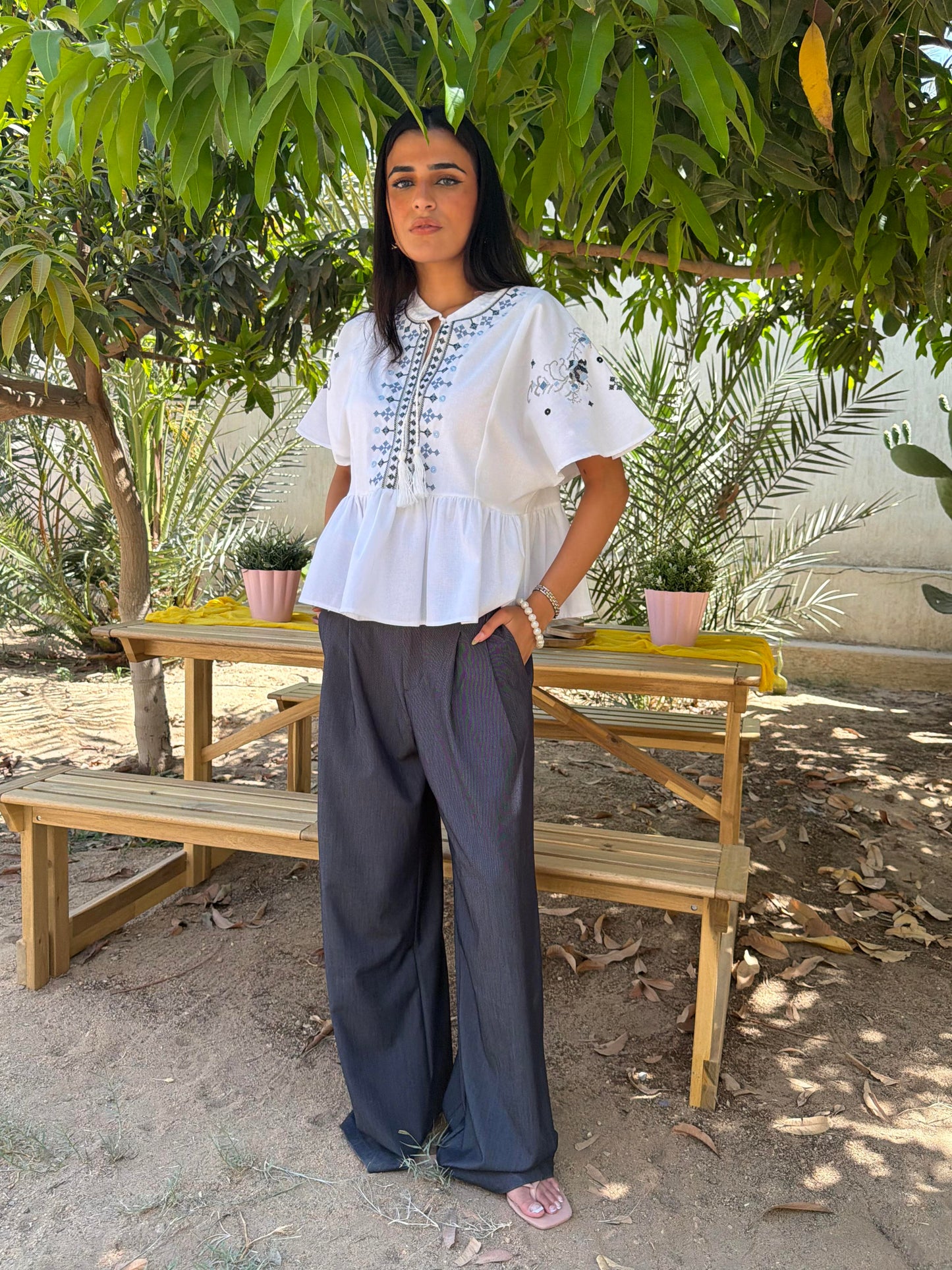 Nomad Embroidered Blouse