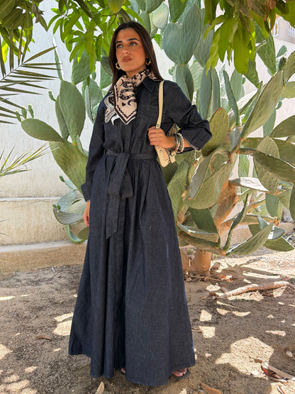 Denim Shirt Dress