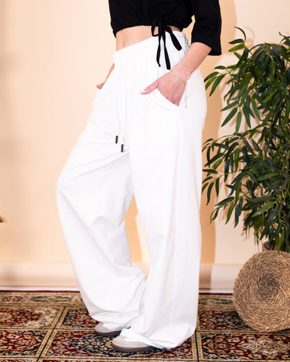 Wide-Leg Joggers