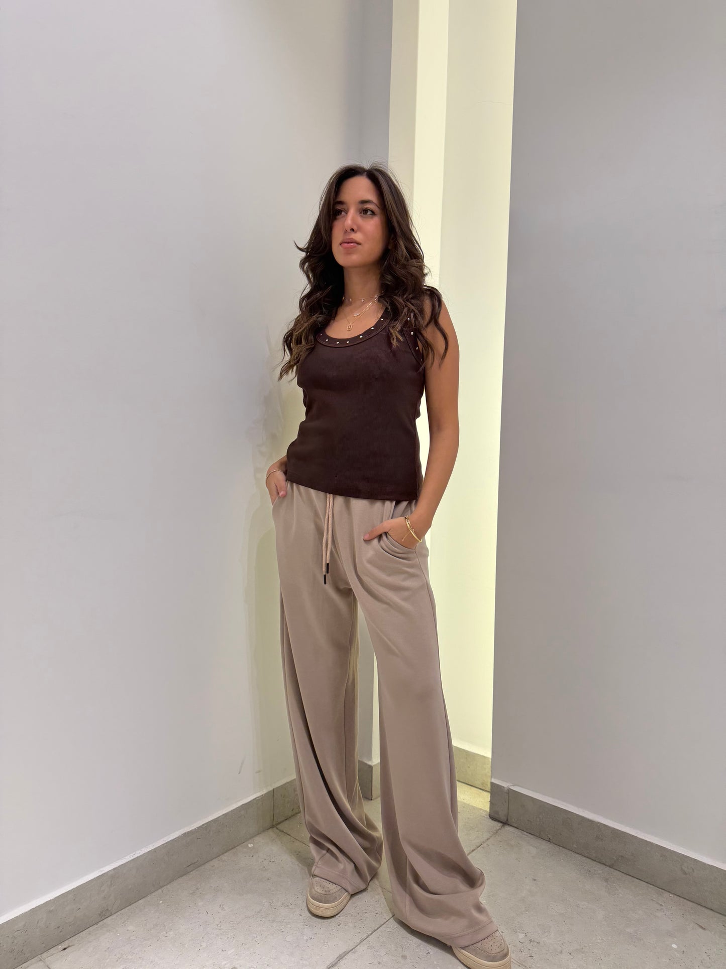 Lightweight Wide-Leg Pants