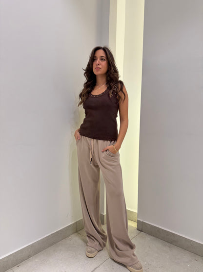 Lightweight Wide-Leg Pants