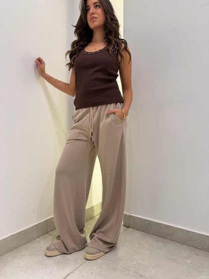 Lightweight Wide-Leg Pants
