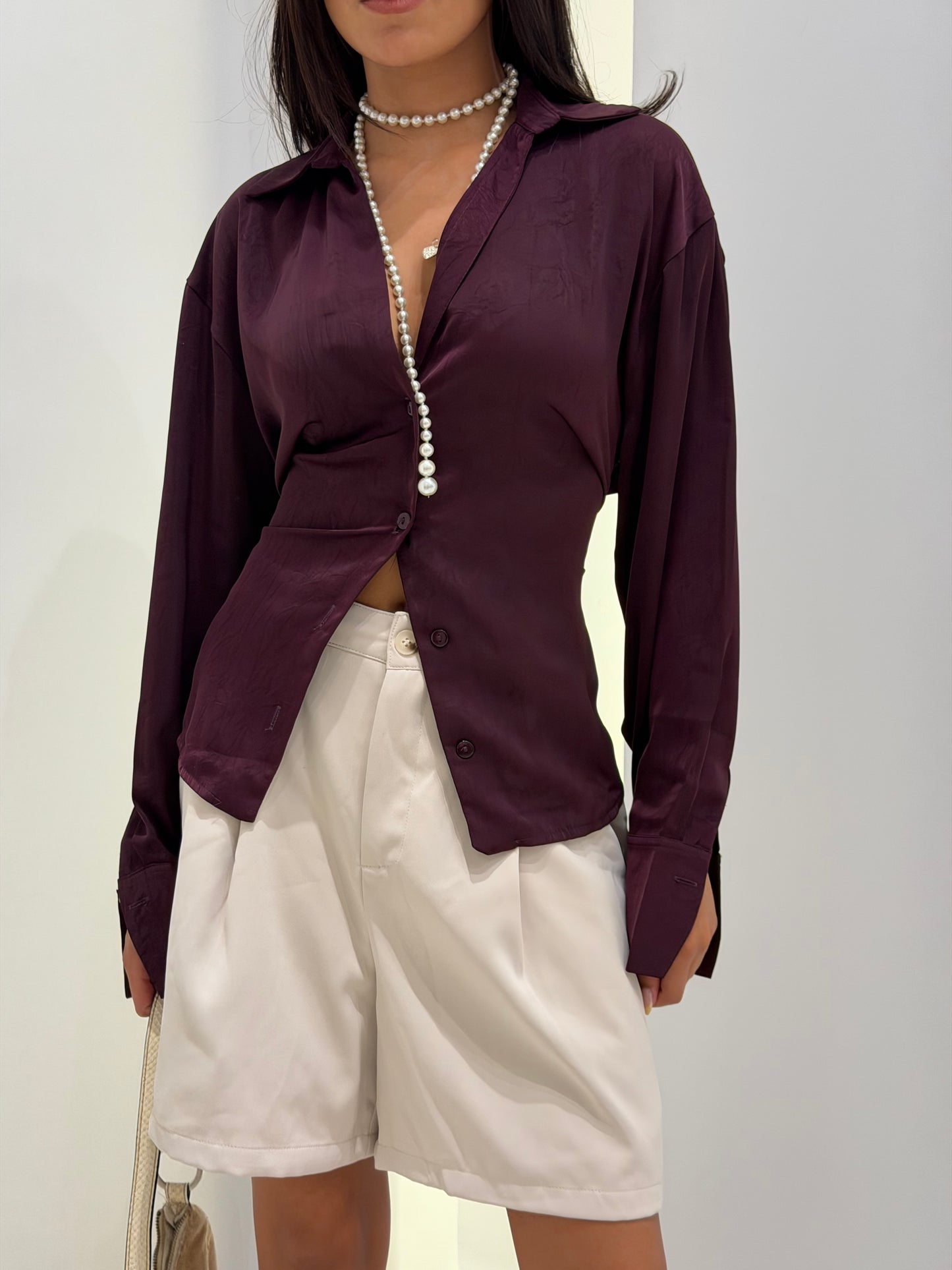 Luxe Tie-Back Shirt