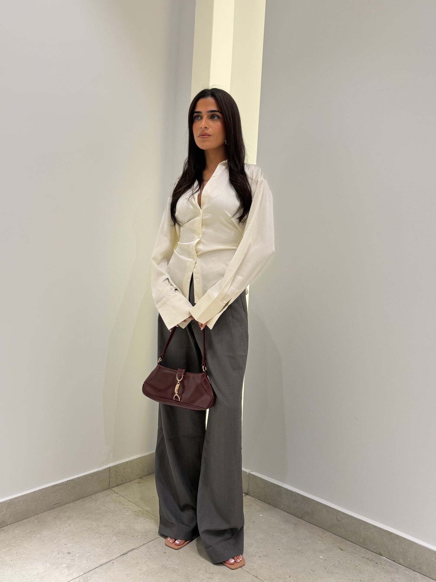 Luxe Tie-Back Shirt