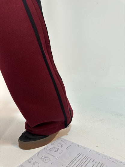 Contrast Side-Stripe Pants