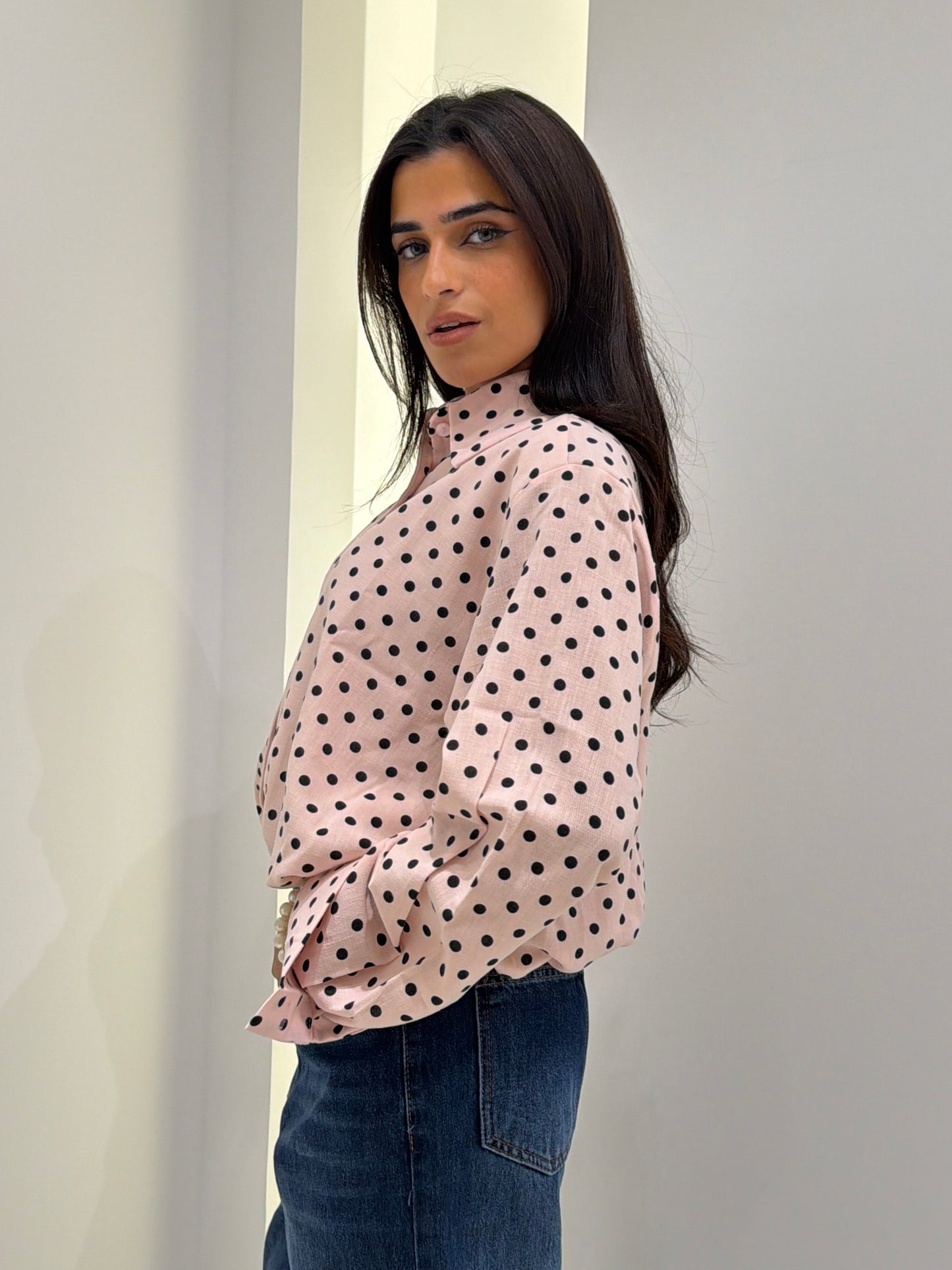 Monochrome Dot Shirt