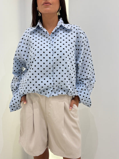 Monochrome Dot Shirt