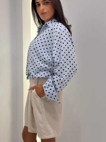 Monochrome Dot Shirt