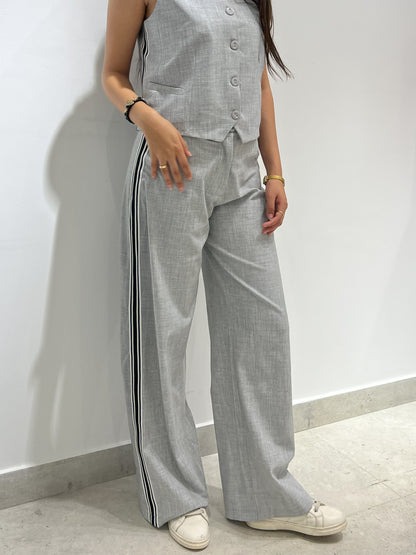 Modern Classic Side-Stripe Pants