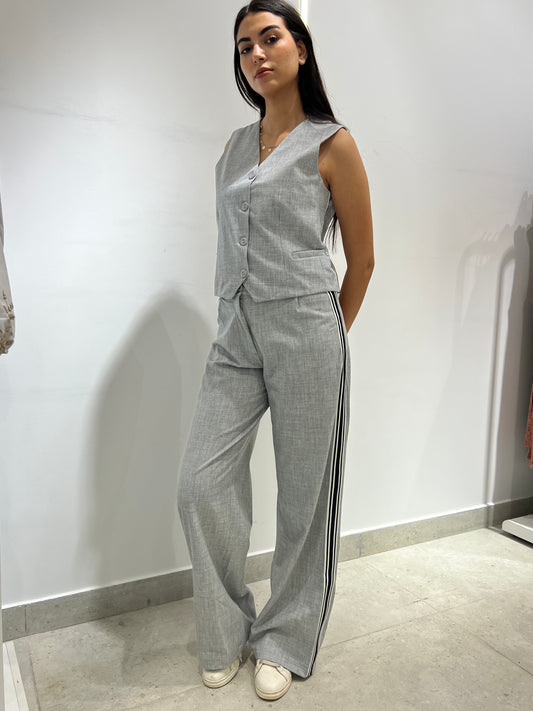 Modern Classic Button Vest
