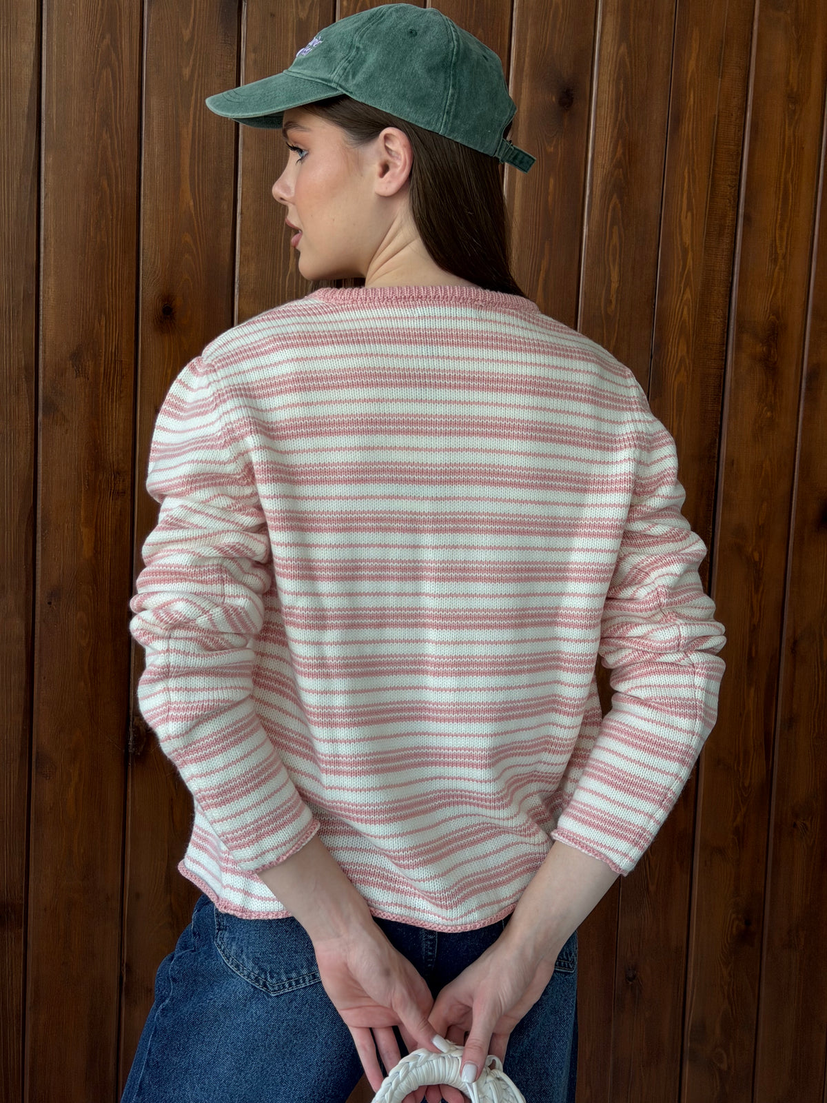 Striped Knit Cardigan