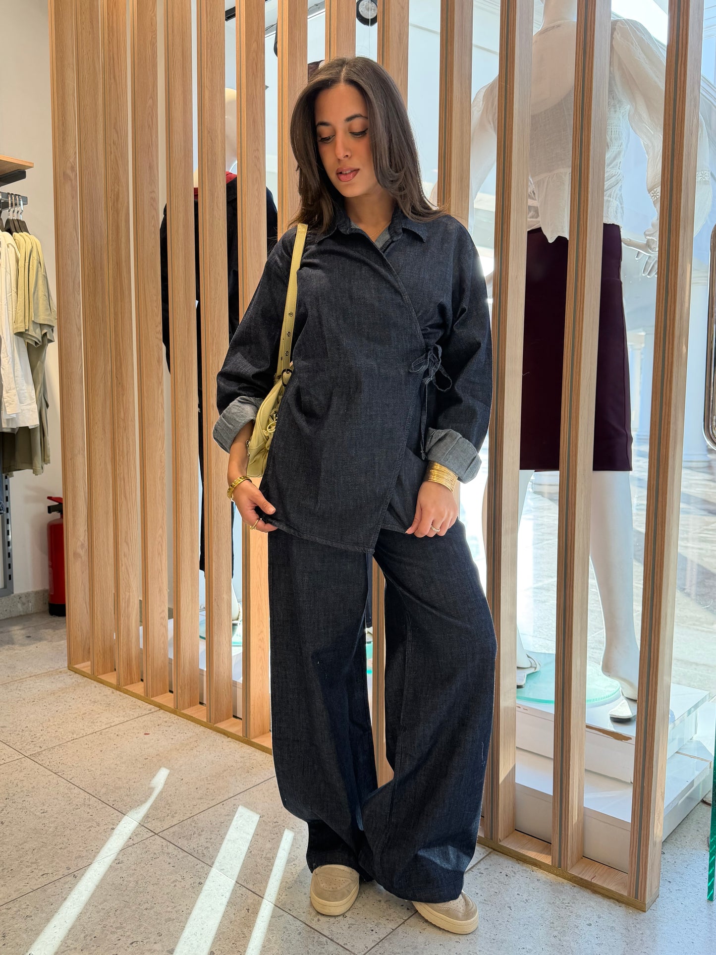 Wrap Raw Denim Set