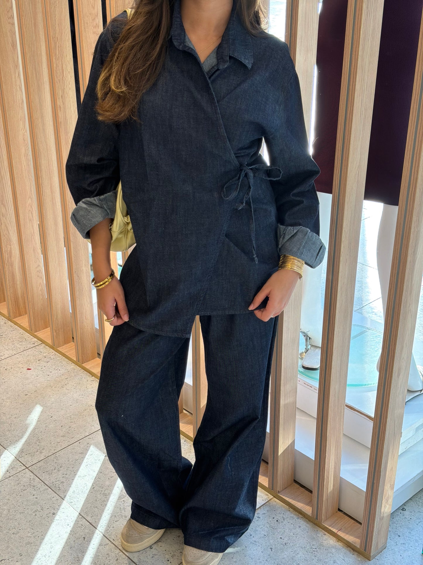 Wrap Raw Denim Set