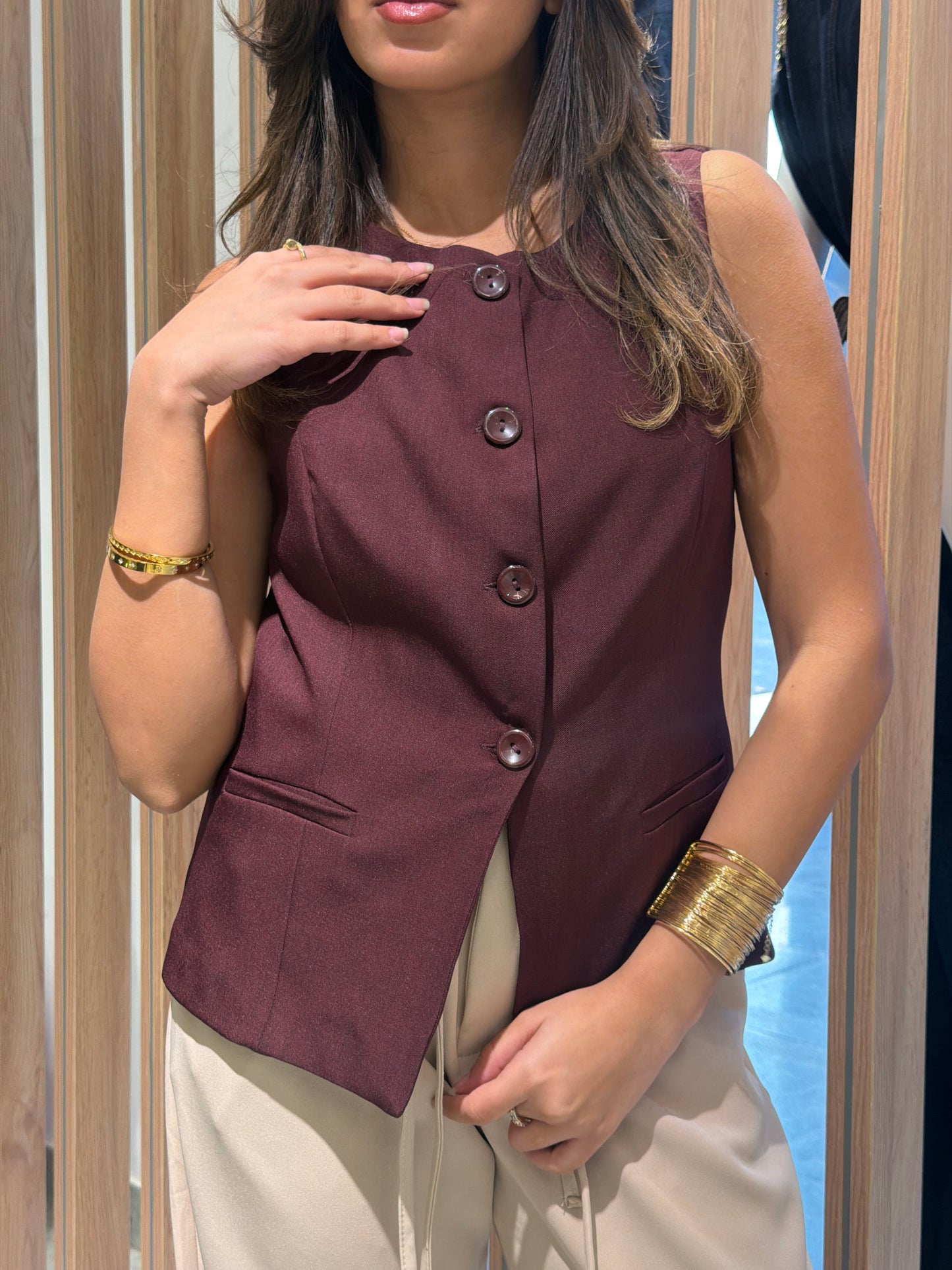 Sleeveless Vest