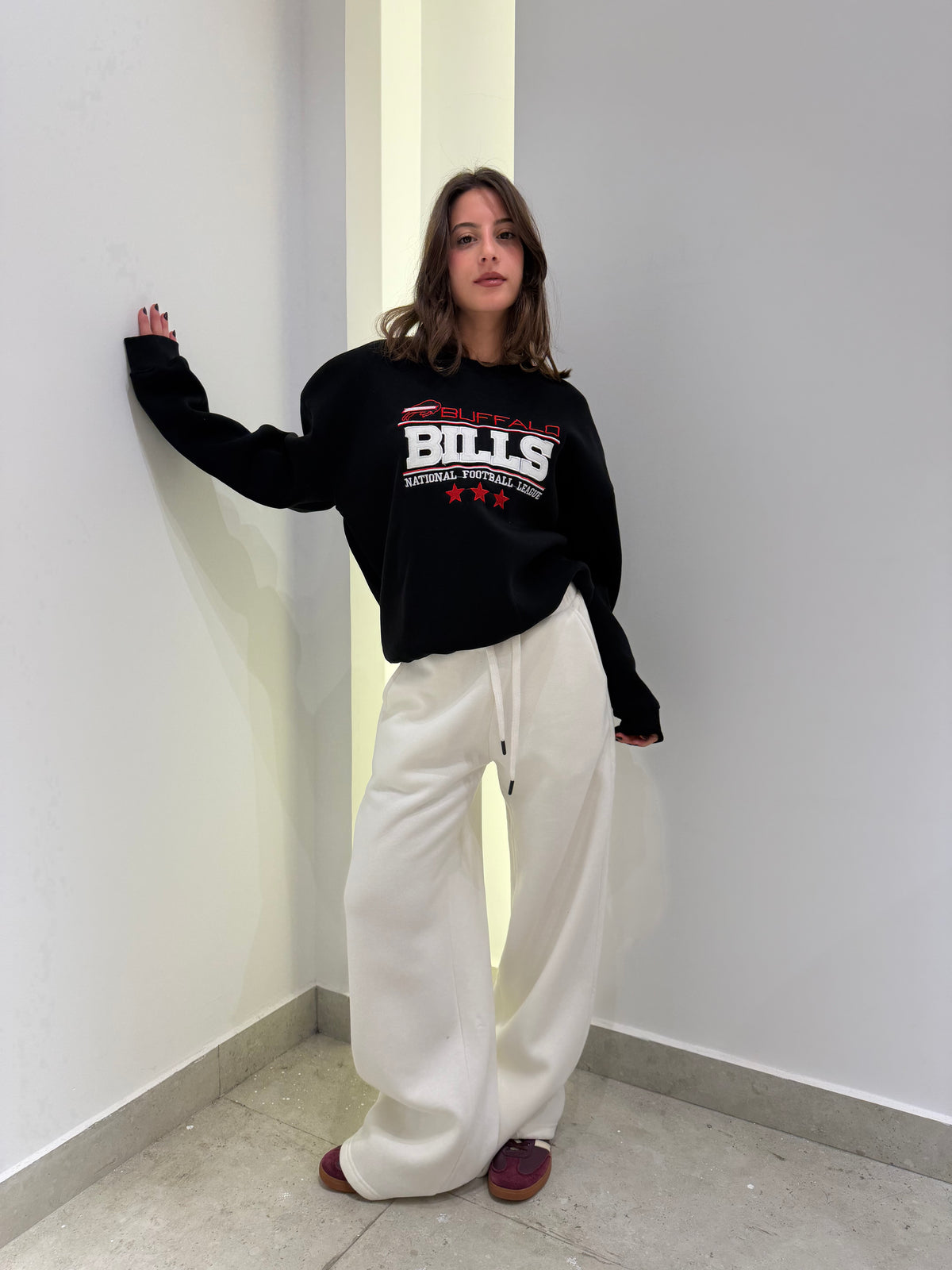 CozyCore Wide-Leg Sweatpants