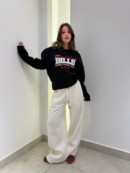 CozyCore Wide-Leg Sweatpants