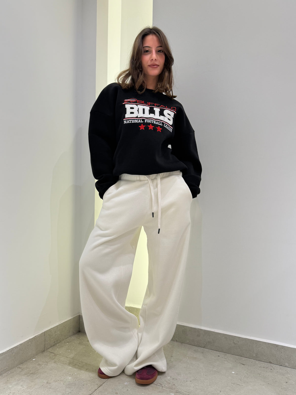 CozyCore Wide-Leg Sweatpants