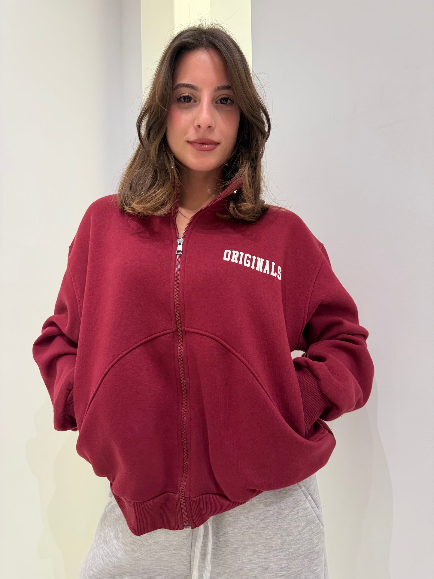 Origin Zip-Up Sweatshirt