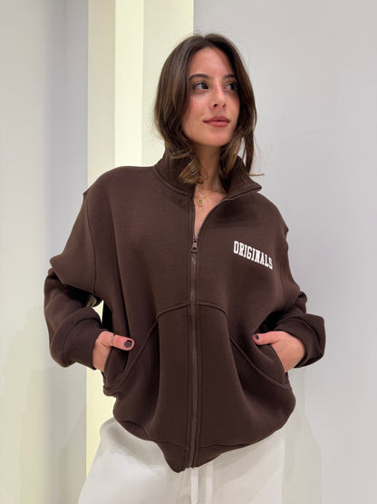 Origin Zip-Up Sweatshirt