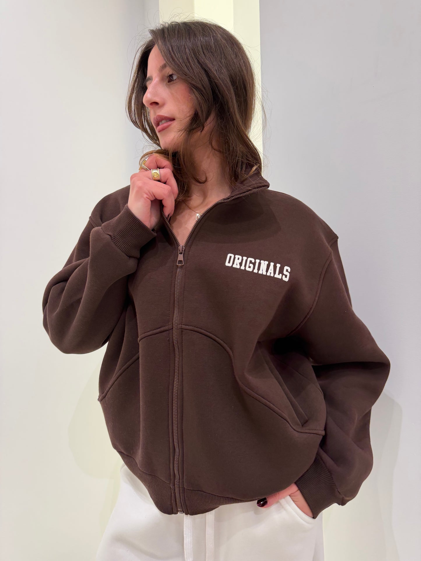 Origin Zip-Up Sweatshirt