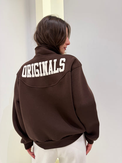 Origin Zip-Up Sweatshirt